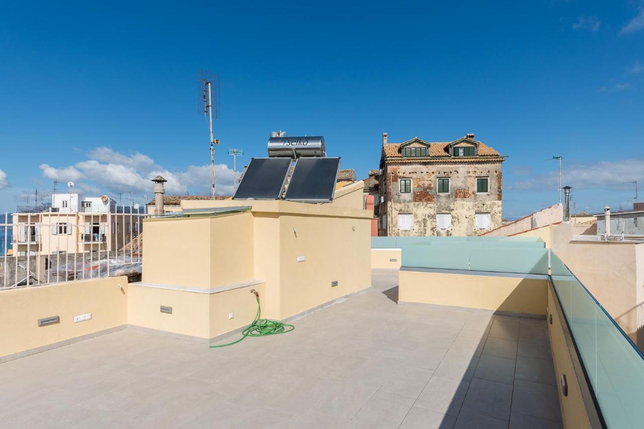 Leonidas - Annunziata Luxury Penthouse Corfu  Bagian luar foto
