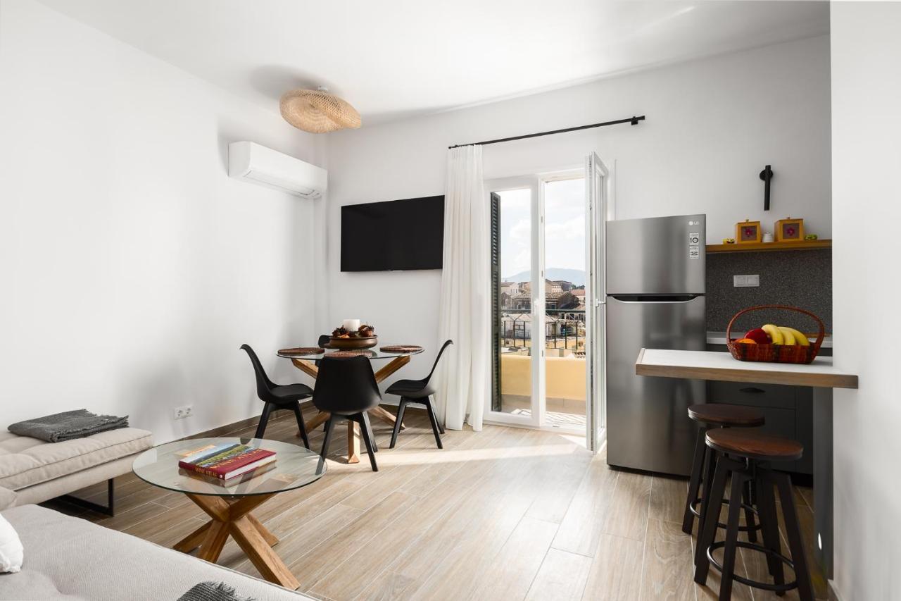 Leonidas - Annunziata Luxury Penthouse Corfu  Bagian luar foto